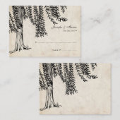  zwarte weideboom plaatskaartje (Voorkant / Achterkant)