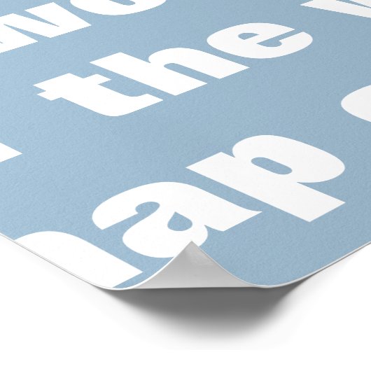 zwarte wereldkaart poster (Hoek)