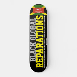 Zwarte wereldwijde herstelbetaling Skateboard