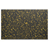 Zwarte werf van Elegant Damask Fabric Stof (Fat Quarter)