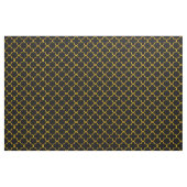 Zwarte werf van Elegant Damask Fabric Stof (Fat Quarter)