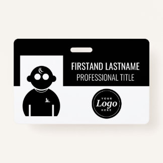 Zwarte werknemer badge