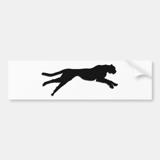 Zwarte wespenwijk bumpersticker (Voorkant)