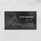 Zwarte whisky kortingskaartje (Achterkant)