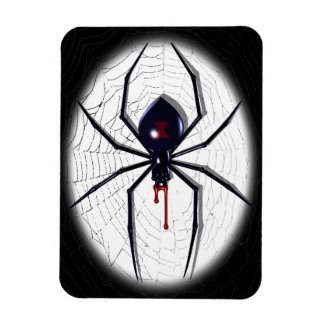 Zwarte Widow Spider Flexibele Magneten