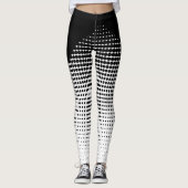 zwarte wikkel leggings (Voorkant)