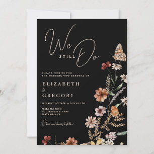 Zwarte Wilde Bloemen We Still Do Hernieuwing van d Kaart