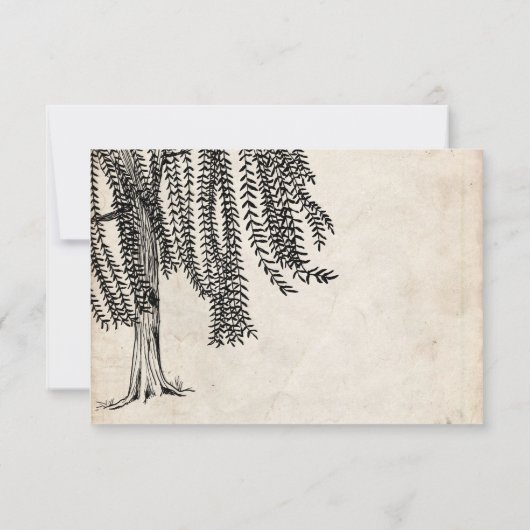  zwarte wilde bomen RSVP (Achterkant)