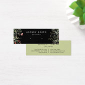 Zwarte Wildflower Meadow Earring Display Kaart (Bureau)