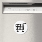zwarte winkeltrolley magneet (Insitu (Vaatwasser))
