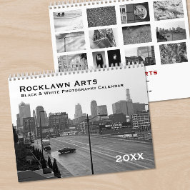 Zwarte-wit fotografie als kunst kalender
