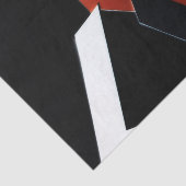 ZWARTE WIT RUST WEEFSEL PAPIER (Detail)