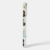 ZWARTE WITTE BLAUWE BUTTERFLIES Beauty Natuur Love Case-Mate iPhone Case (Achterkant / Rechts)
