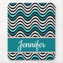 Zwarte witte Blauwgroen rode strepen