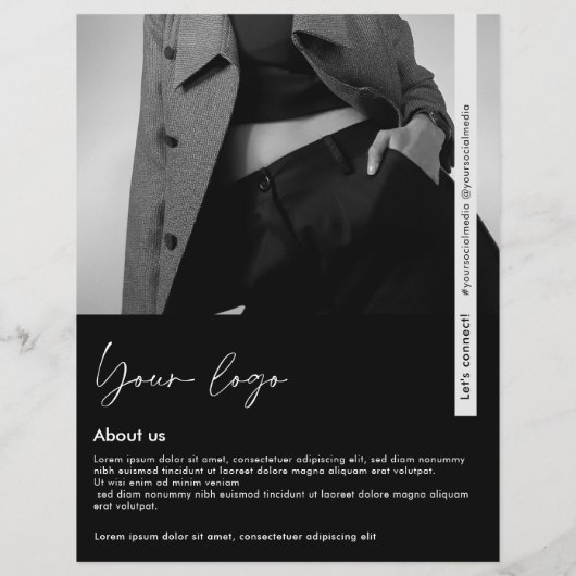 Zwarte & witte brochure (Achterkant)