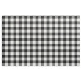 Zwarte witte buffelplaat met testband stof (Fat Quarter)