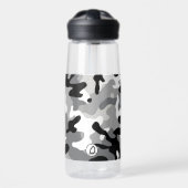 Zwarte & Witte Camelbak Waterflesje Waterfles (Voorkant)