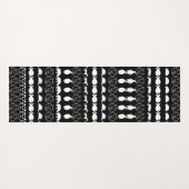 Zwarte witte dieren #2 yogamat (Achterkant (horizontaal))
