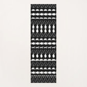 Zwarte witte dieren #2 yogamat (Voorkant)
