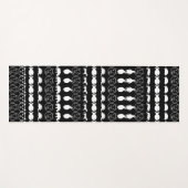 Zwarte witte dieren #2 yogamat (Voorkant (horizontaal))