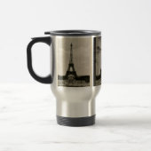  zwarte & witte Eiffeltower Reisbeker (Links)