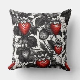 Zwarte, witte en rode aardbeien overal kussen
