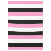 Zwarte, witte en roze strepen