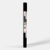 Zwarte witte fotocollage Case-Mate iPhone case (Achterkant / Rechts)