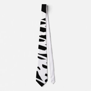zwarte witte halloween rib skelet stropdas