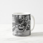 Zwarte & Witte het Schilderen van Ohio van de Koffiemok (Voorkant rechts)