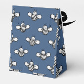 Zwarte & witte hommel bij bedankdoosjes (Achterkant)