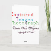 Zwarte & Witte kat, blanco verjaardagskaart Kaart (Achterkant)