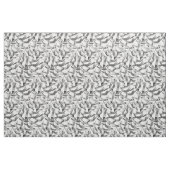 zwarte witte kat stof (Yard (91,4 cm))