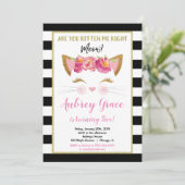 Zwarte witte kattekattebroederpartij kaart (Staand voorkant)