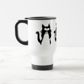 Zwarte witte katten | Drie Katten Reisbeker (Links)