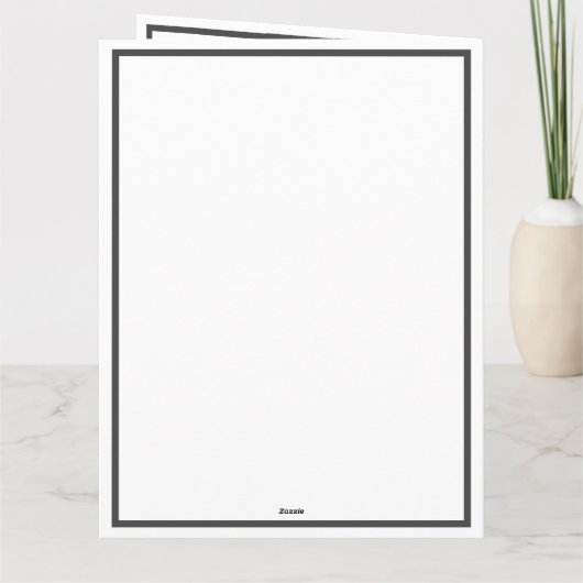 Zwarte witte  kerstman die naar de schoorsteen gaa kaart (Achterkant)