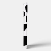 Zwarte witte Koe Spots Case-Mate iPhone Case (Achterkant / Rechts)