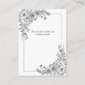  zwarte witte lijnverbinding — details informatiekaartje (Achterkant)