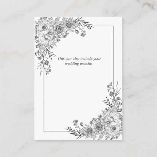 zwarte witte lijnverbinding — details informatiekaartje (Achterkant)