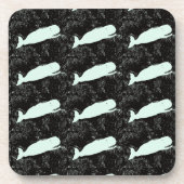 zwarte witte onderzetter (Voorkant)