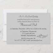 Zwarte, witte, paarse handelaarster kaart (Achterkant)