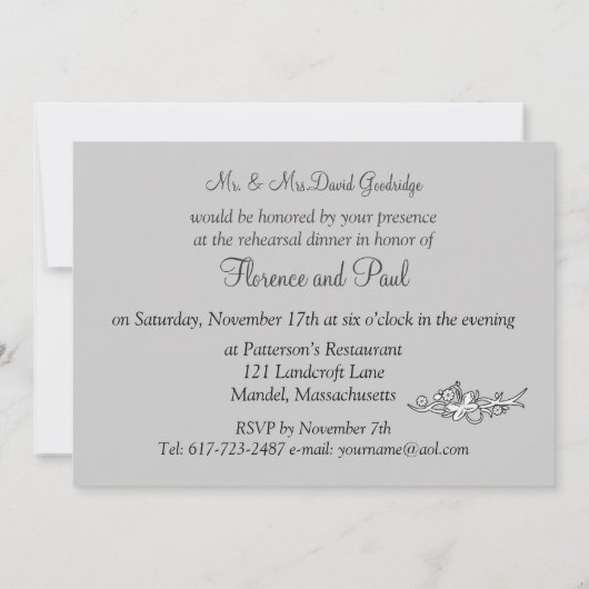 Zwarte, witte, paarse handelaarster kaart (Achterkant)