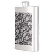 zwarte witte paisleypatronen flacon (Links)