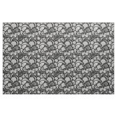 zwarte witte paisleypatronen stof (Yard (91,4 cm))