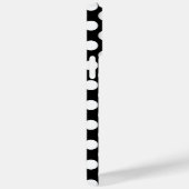  zwarte witte pooldots Case-Mate iPhone case (Achterkant / Rechts)