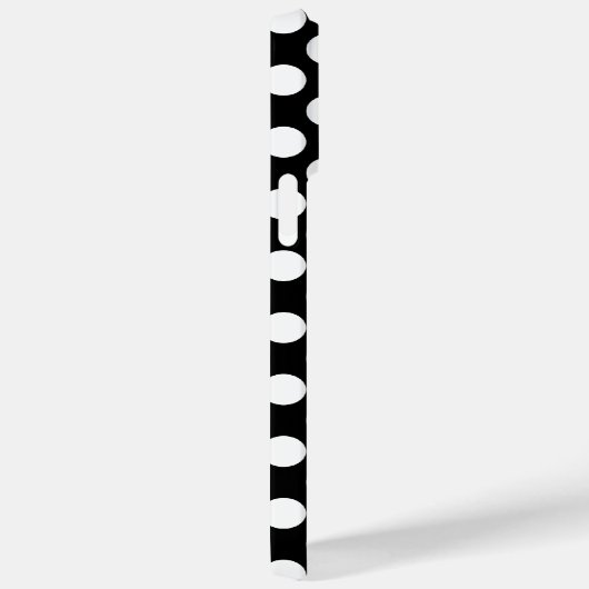  zwarte witte pooldots Case-Mate iPhone case (Achterkant / Rechts)