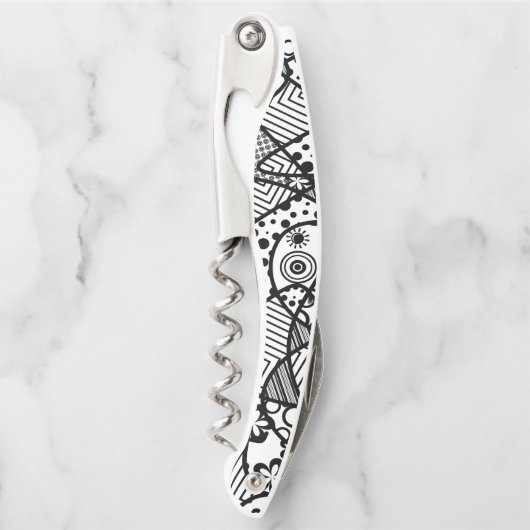 Zwarte & Witte Samenvatting 4 van Artsy van het Kurkentrekker (Voorkant)