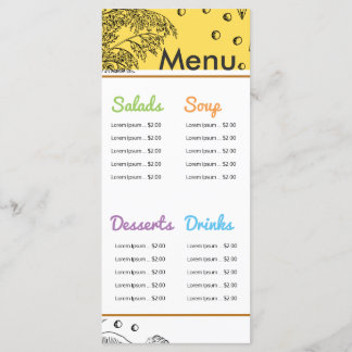Zwarte witte schetskunst organische veganistische menu