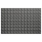 zwarte witte skelet stof (Fat Quarter)