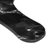 Zwarte witte snijkaart - Aangepaste brief Snijplank (Hoek)